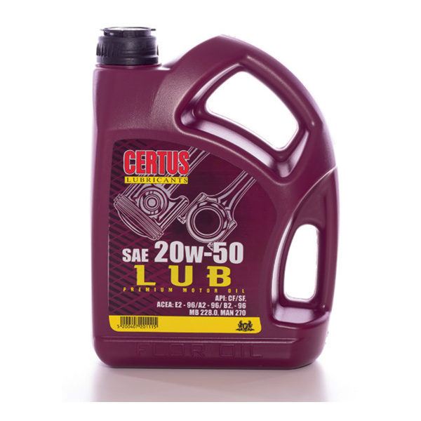 CATER (SAE 10W, 30, 50) Flor Oil - CERTUS 4